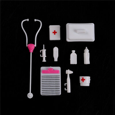 1Set Doll Accessory Pretend Medical Toy Nurse Doctor Instrument Foju