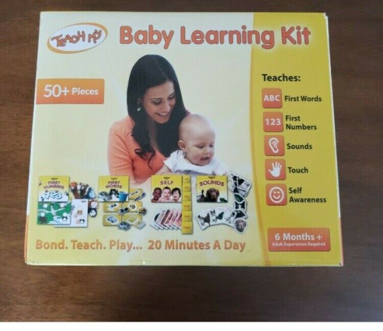 Teach My Baby Learning Kit 6 Months And Up Words Numbers Sounds Touch Play