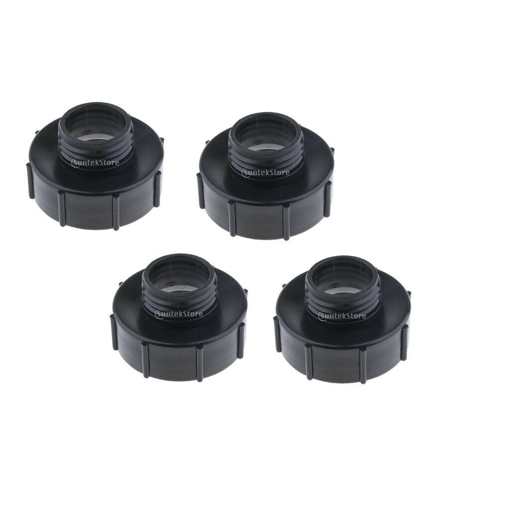 4x Ibc Tank 100 Mm 3" Female To 50 Mm 2" Male Buttress Adapter Fittings