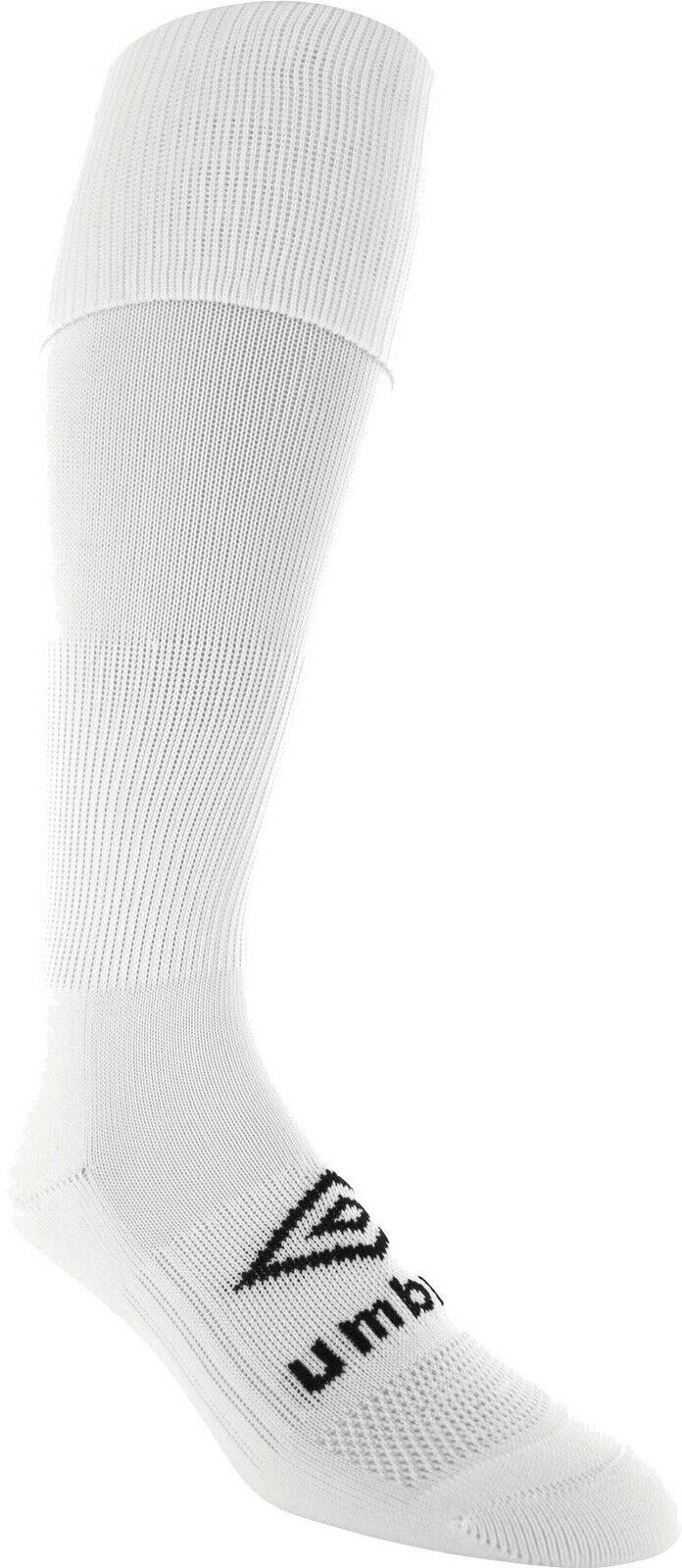New Umbro White Soccer Socks 2-pack Youth Size Xs Youth Shoe Size 9k - 1