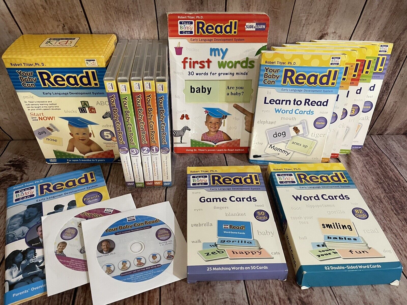 Your Baby Can Read Set Early Learning Development System Set by Dr.Robert Titzer