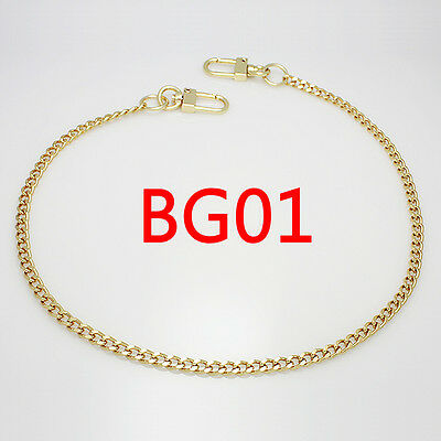 Bg01 Purse Metal Chain Strap Replacement Gold Crossbody Shoulder Strap Handbag