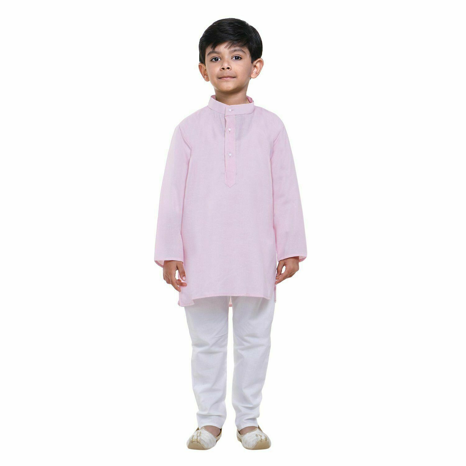 Traditional Indian Boys Kids Cotton Kurta Pyjam for Kids Ethnic Wear Kurta Pyjam